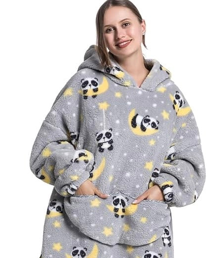 Kuscheldecke zum Anziehen